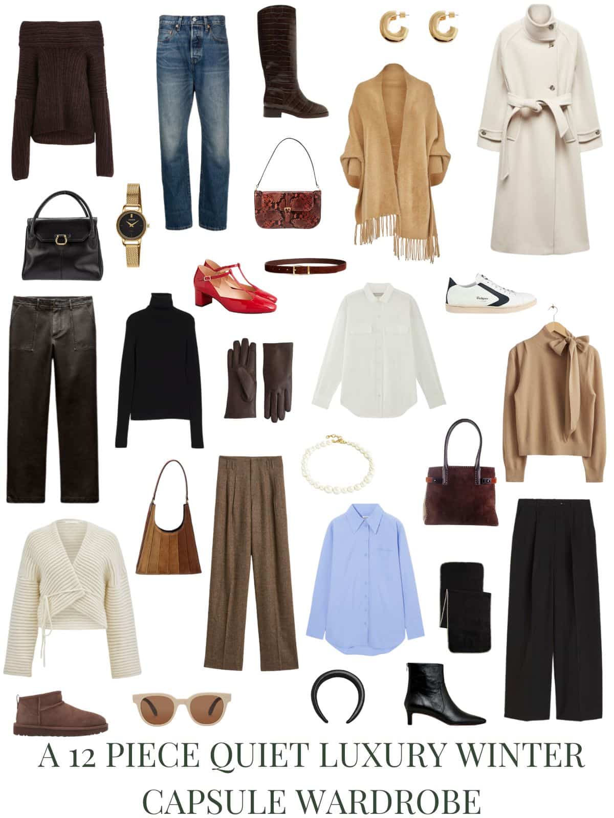 A 12 Piece Preppy Winter Capsule Wardrobe - livelovesara