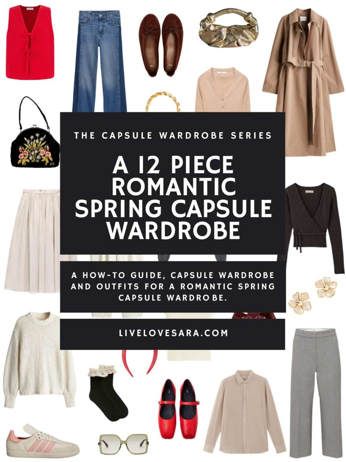 A 12 Piece Romantic Spring Capsule Wardrobe Livelovesara