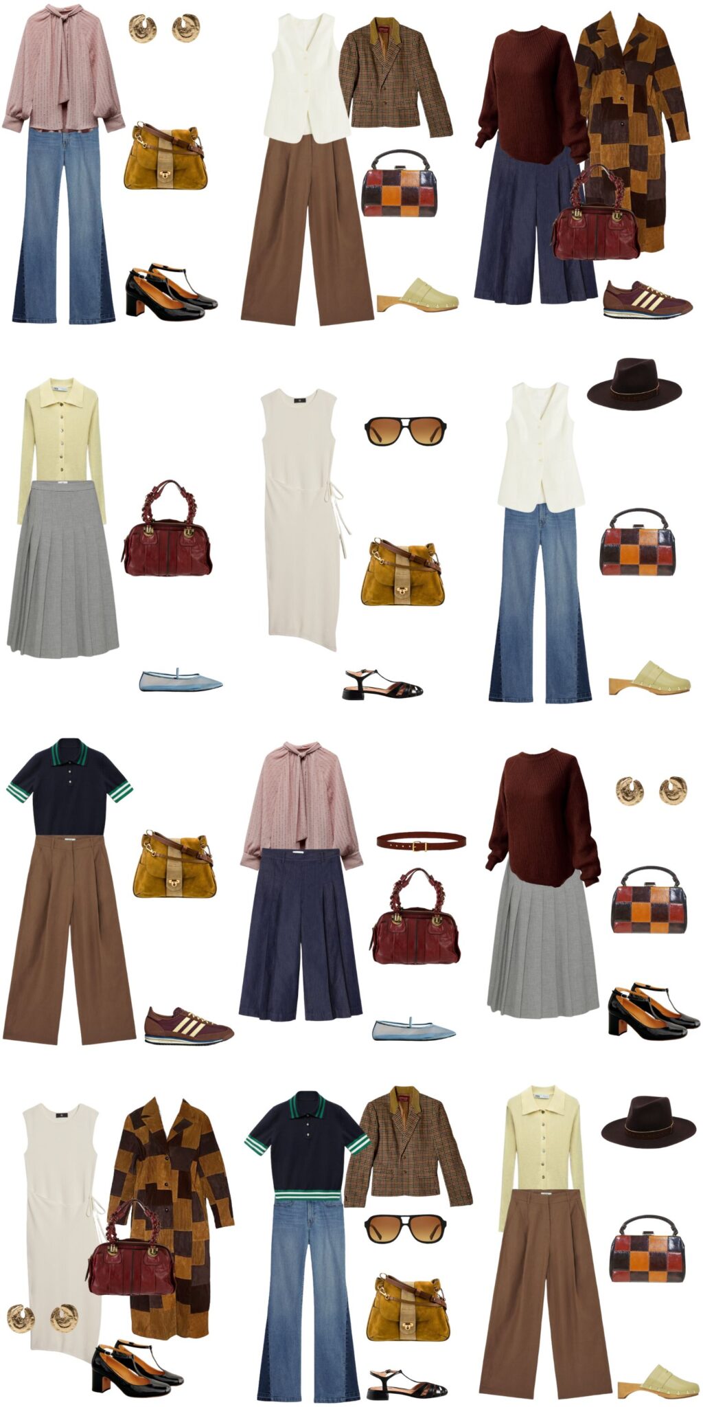 A 12 Piece Retro 70s Spring Capsule Wardrobe - livelovesara