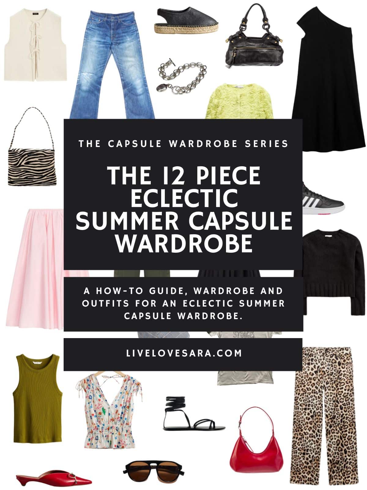 A 12 Piece Eclectic Summer Capsule Wardrobe - livelovesara