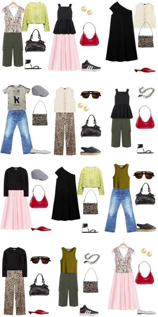 A 12 Piece Eclectic Summer Capsule Wardrobe Livelovesara