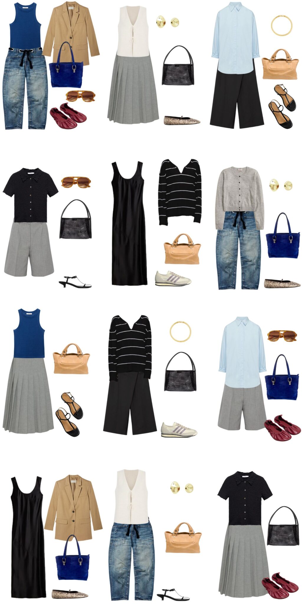 A 12 Piece Minimalist Summer Capsule Wardrobe 2024 - livelovesara