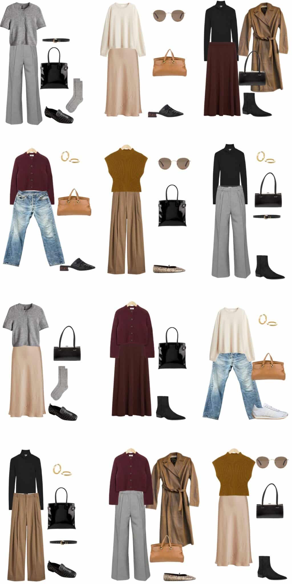 A 12 Piece 90s Minimalist Fall Capsule Wardrobe Livelovesara