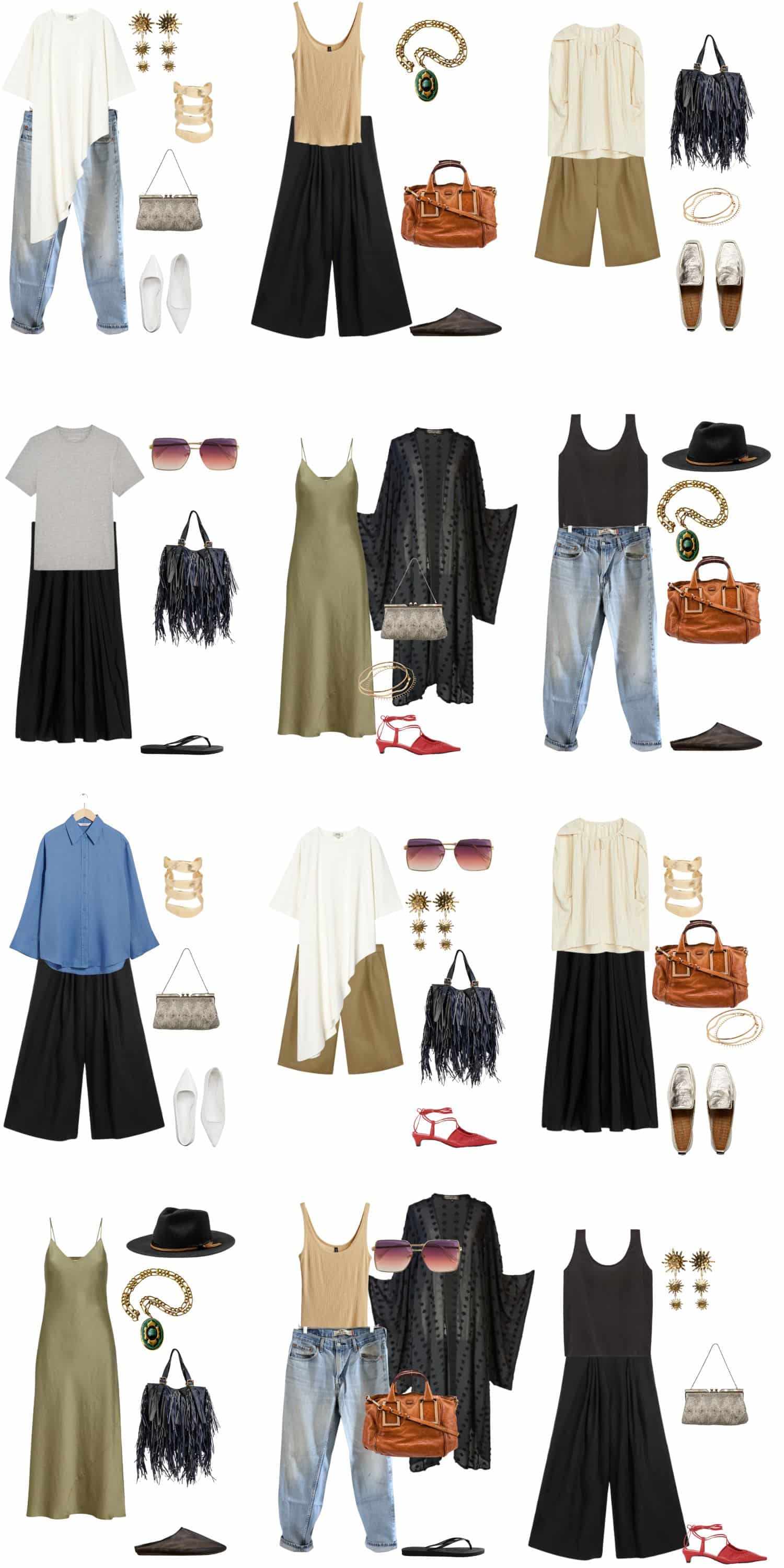 A 12 Piece Boho Chic Summer Capsule Wardrobe - livelovesara