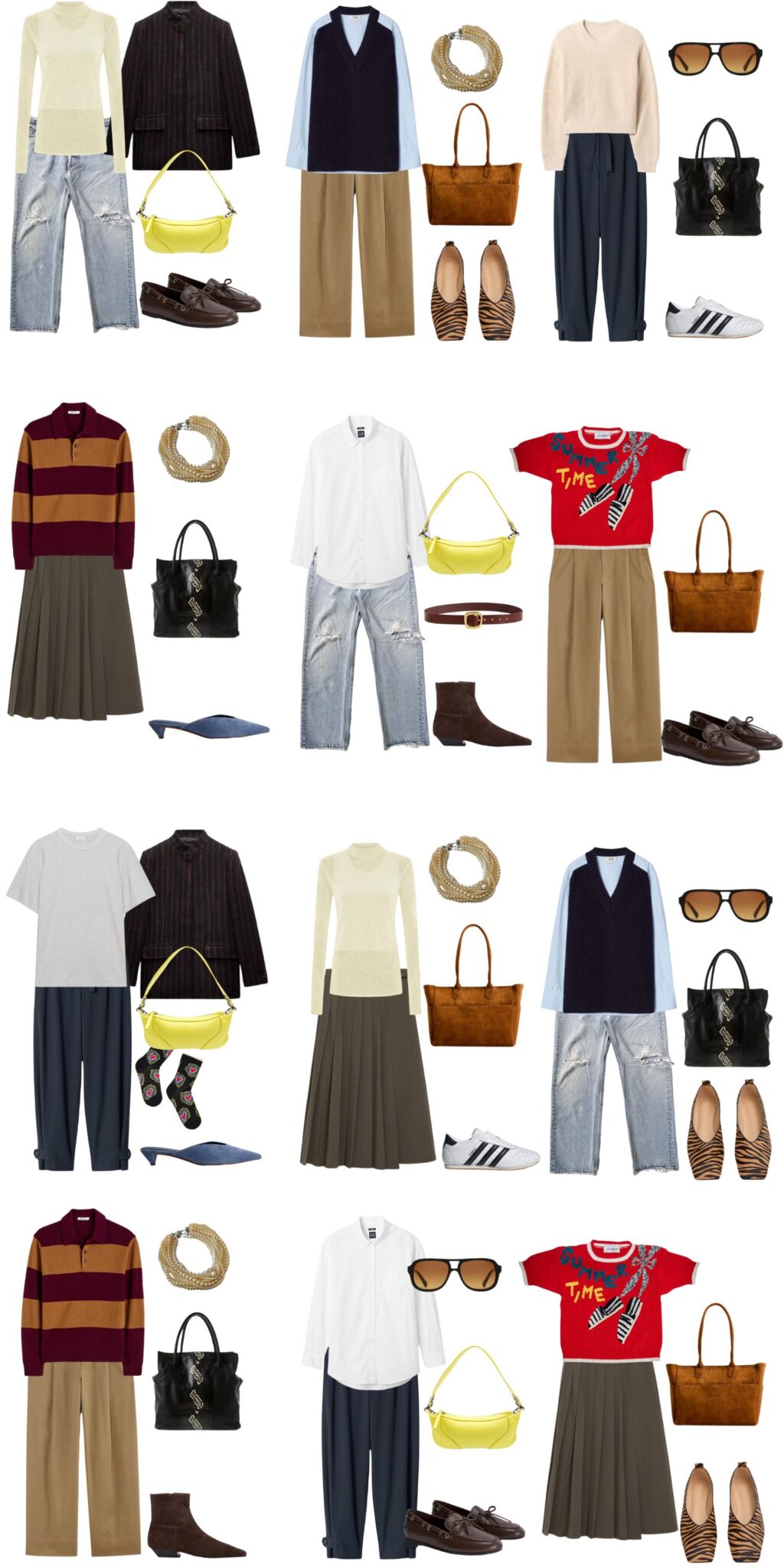 How to Build an Eclectic Preppy Spring Capsule Wardrobe - livelovesara