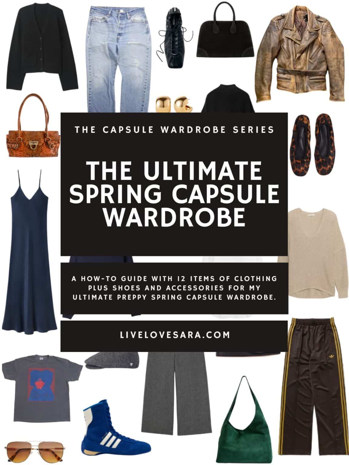 The Ultimate Spring Capsule Wardrobe - livelovesara