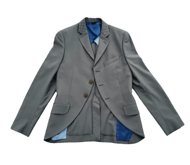 Vintage Vivienne Westwood grey wool blazer.