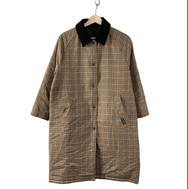 Lavenham check coat