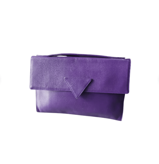 Sonya Rykiel purple clutch