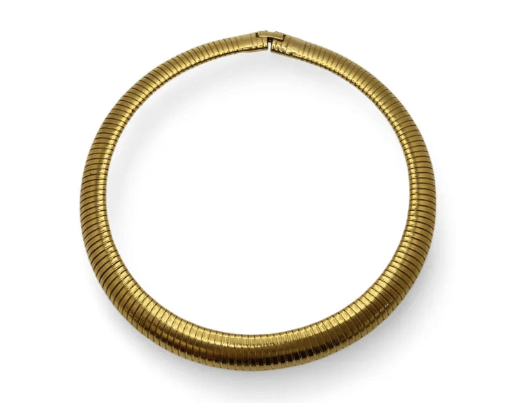 vintage tubogas necklace