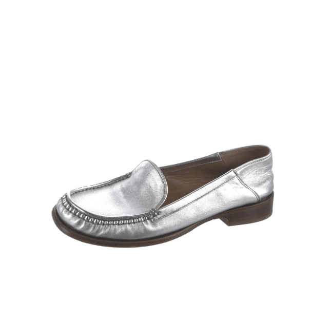 silver loafer
