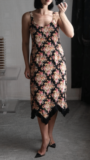vintage 90s slip dress