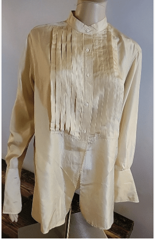 Banana Republic Pleated Tuxedo Vintage 90s blouse