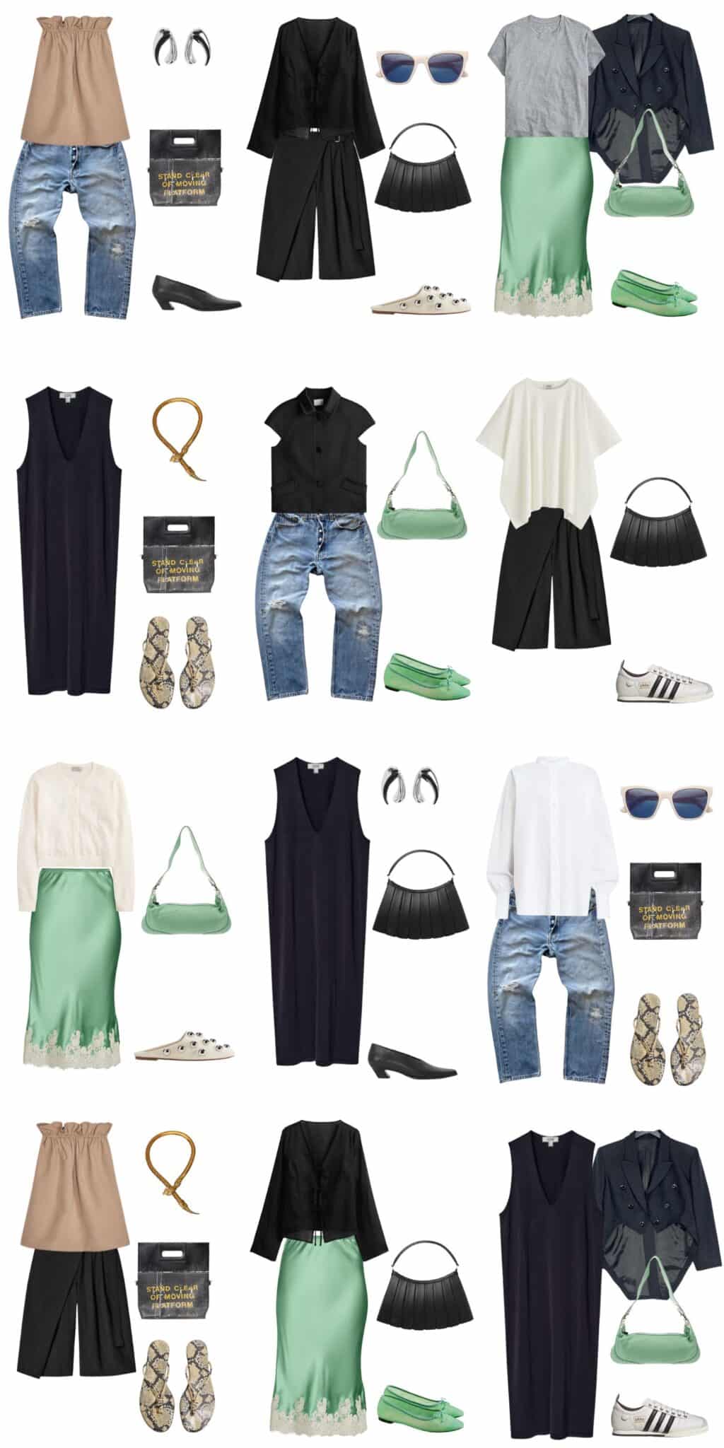 How to Build an Edgy Minimalist Summer Capsule Wardrobe - livelovesara