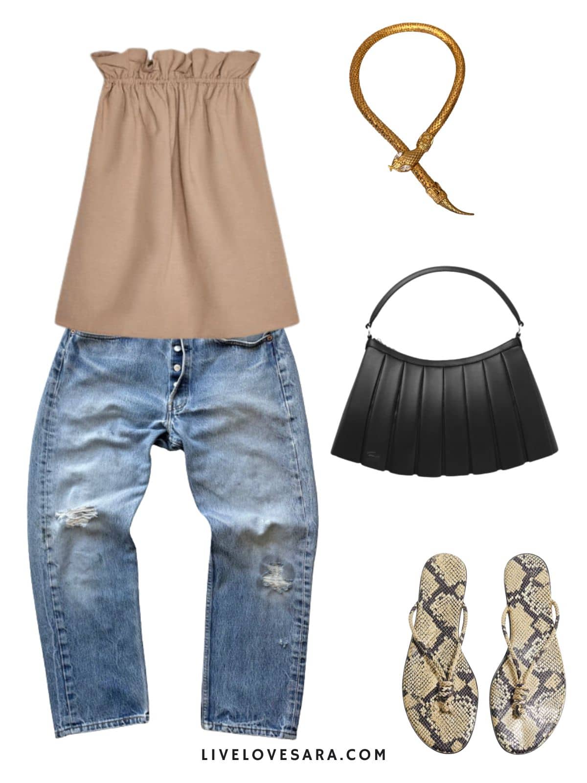 How to Build an Edgy Minimalist Summer Capsule Wardrobe - livelovesara