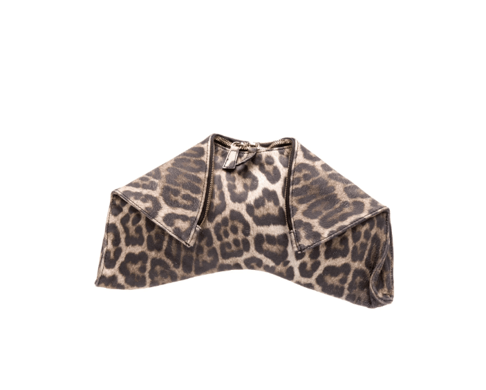 animal print clutch