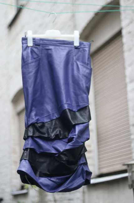 vintage purple skirt