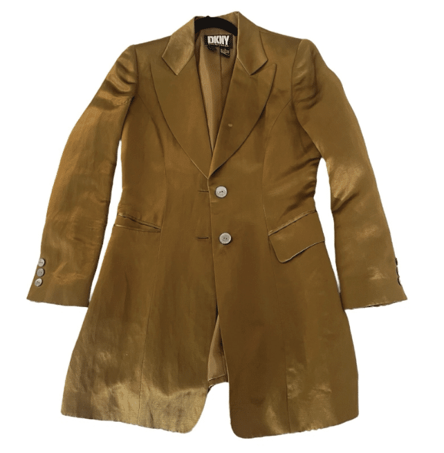 Vintage 90’s DKNY blazer Silk Linen