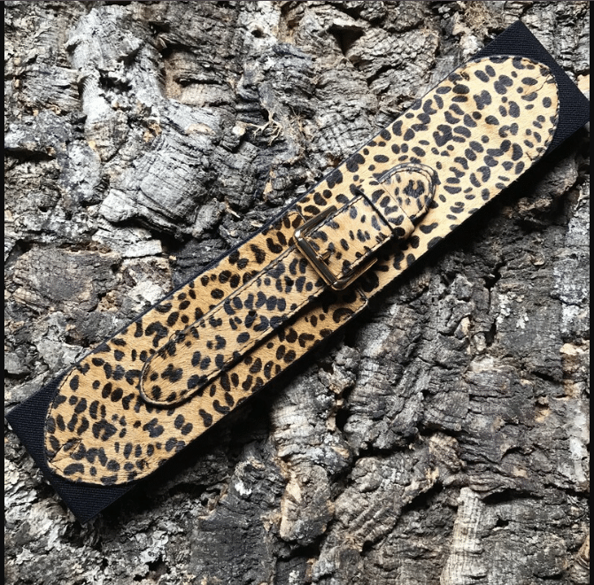 ralph lauren animal print belt