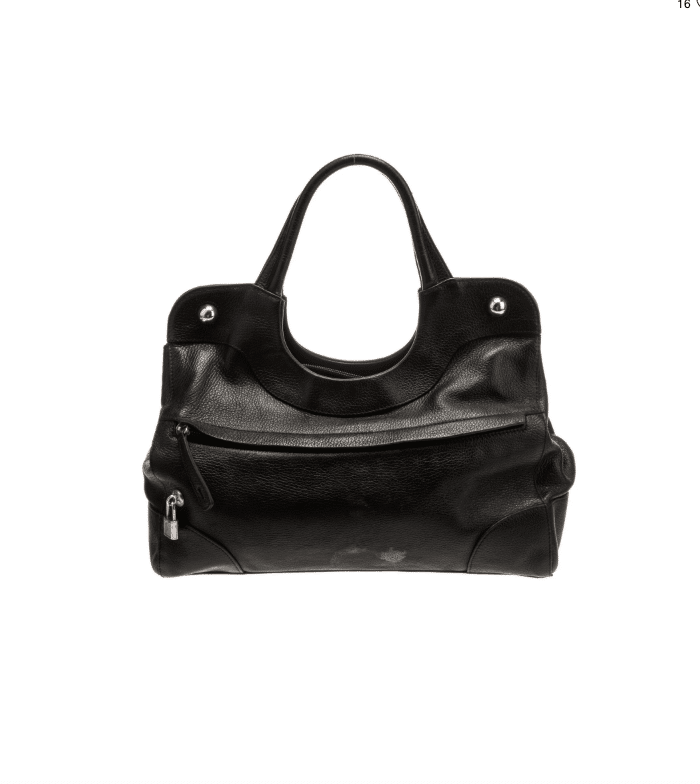 Black furla bag.