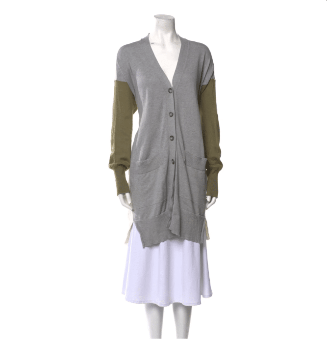 margiela multi coloured cardigan