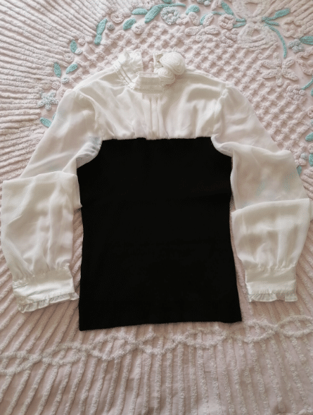 vintage layered shirt