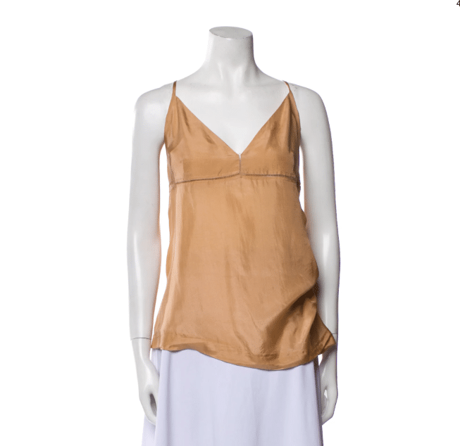 Dries Van Noten silk camisole.