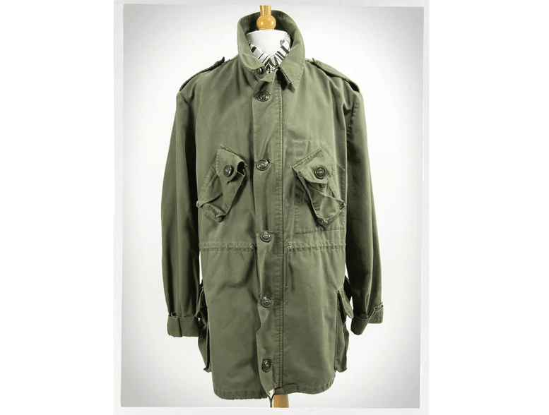 vintage army cargo jacket