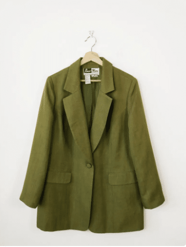 Vintage Green Blazer