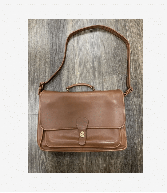 Vintage Coach Metropolitan Portfolio Briefcase