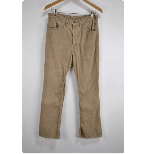 vintage levis cords
