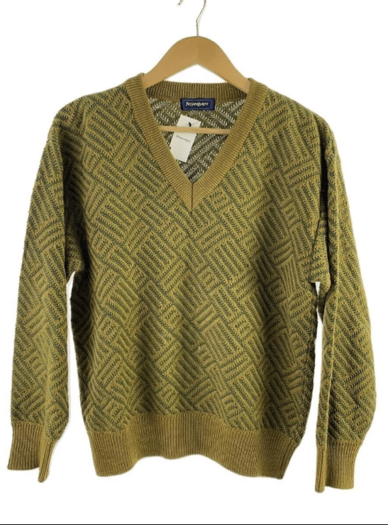 YVES SAINT LAURENT Sweater Khaki