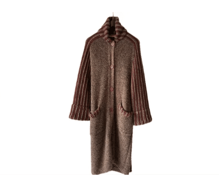 80s VALENTINO Valentino Miss V knitted coat alpaca wool