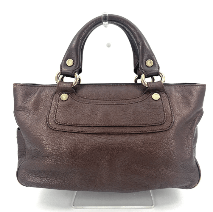 dark brown celine boogie bag