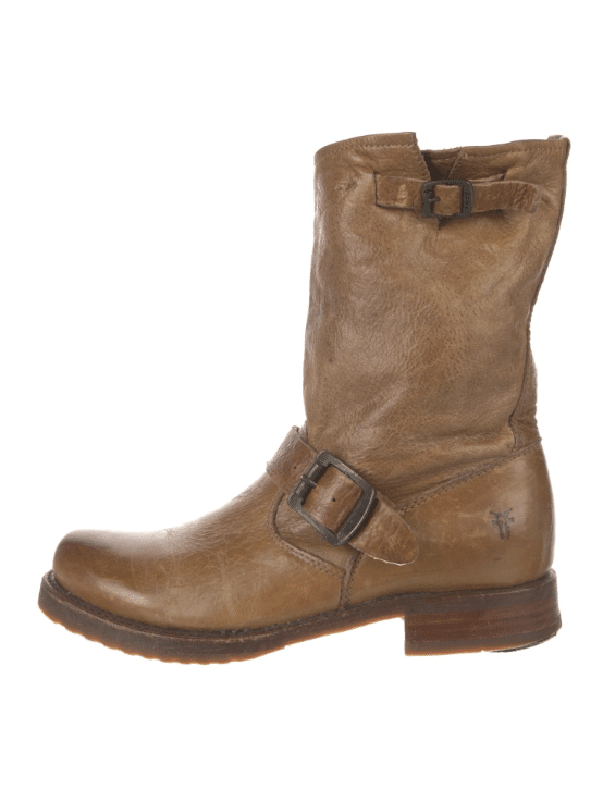 Frye Leather Moto Boots