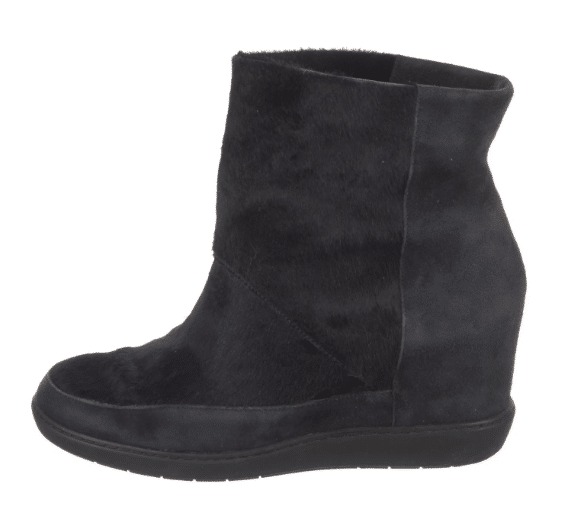 Vince Ponyhair Wedge Boots