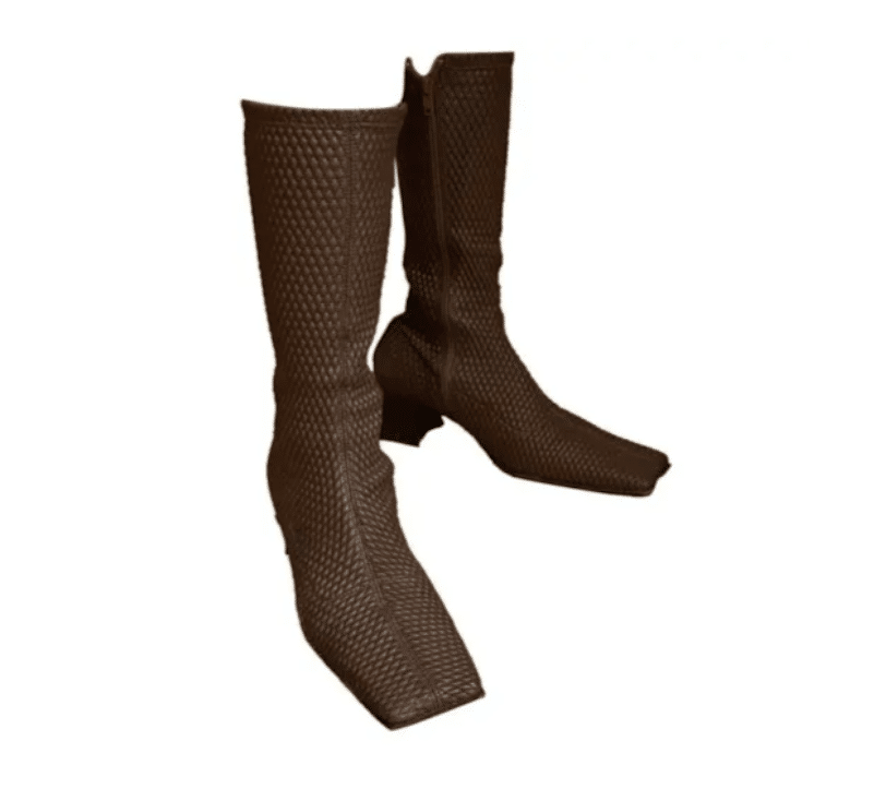 brown leather miista boots