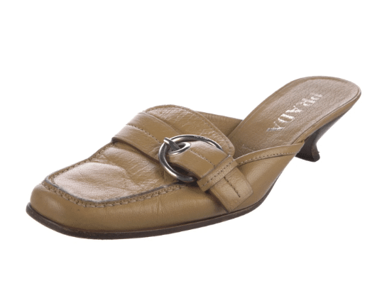 Prada Leather mules