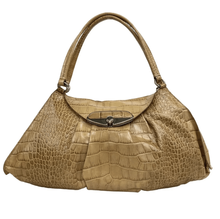 FURLA - Light Brown Leather Shoulder Bag