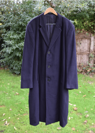 Calvin Klein Pure Cashmere Mens Over Coat