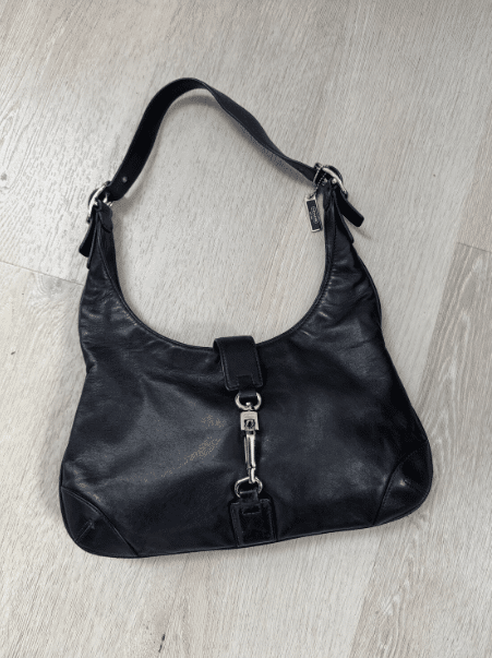 Y2K Coach Leather Hobo Bag