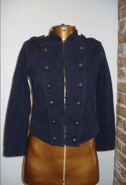 Vintage Ralph Lauren Blue Mole Skin Jacket
