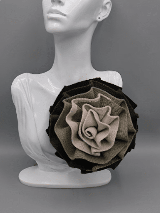 large sonia rykiel flower brooch