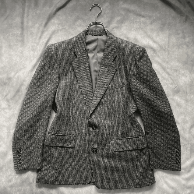 dior grey houndstooth blazer