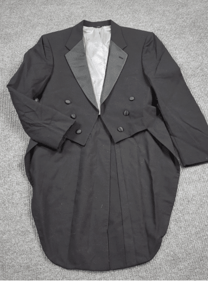 Vintage Christian Dior Monsieur Tuxedo Jacket Tailcoat