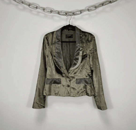 Roberto Cavalli Class Rare Velour Snake Skin Blazer Jacket