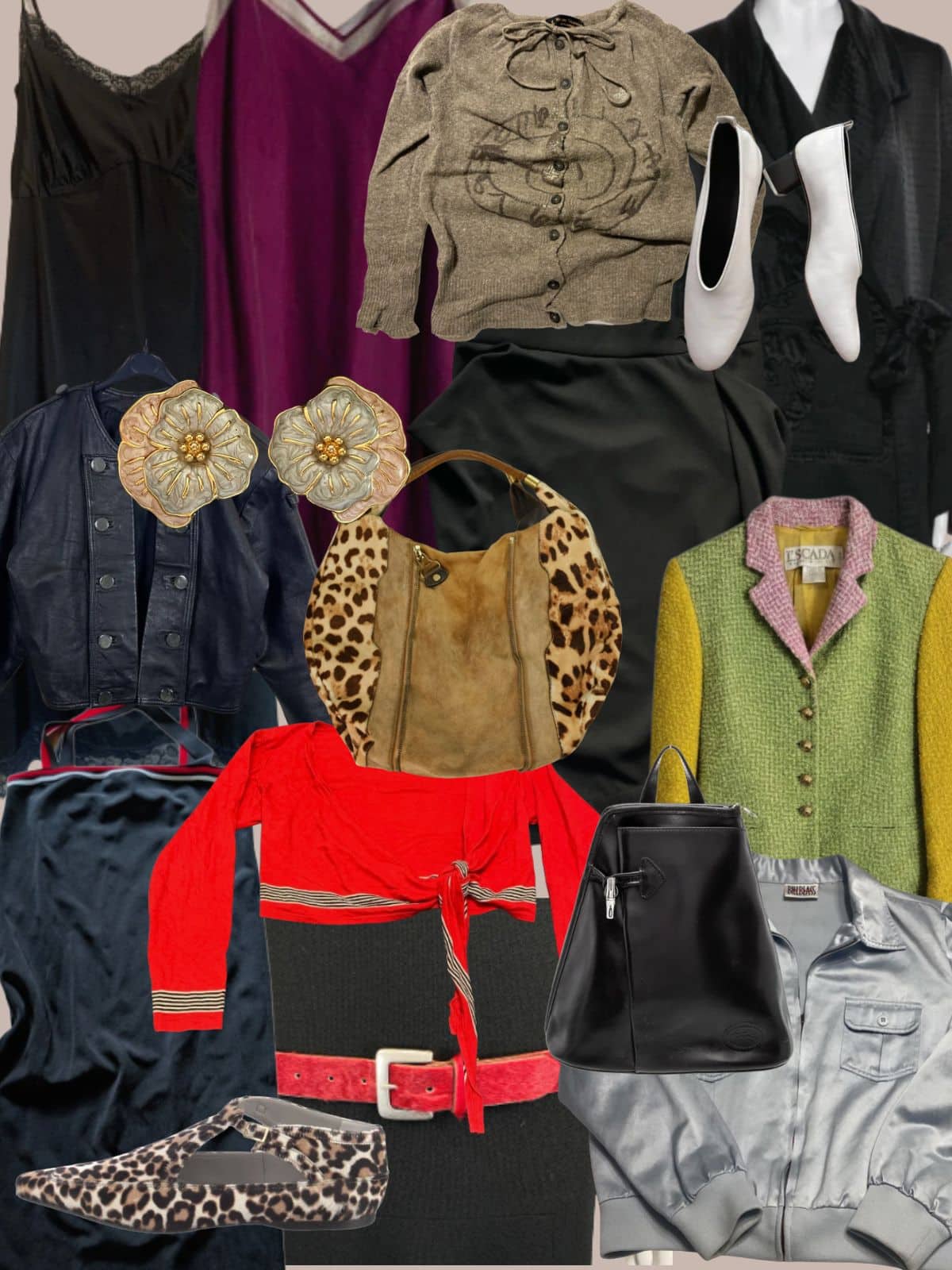 A white background with a collection of 24 finds from the past week.