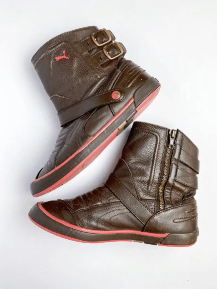 Archive 2010s Puma Leather Ankle Boots