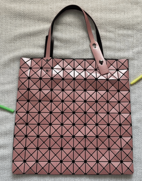 Bao Bao Issey Miyake Pink Hand Shoulder Bag