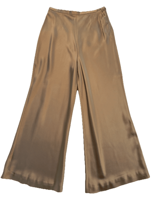 Vintage Giorgio Armani Silk Dress Pants Wide Leg Women’s